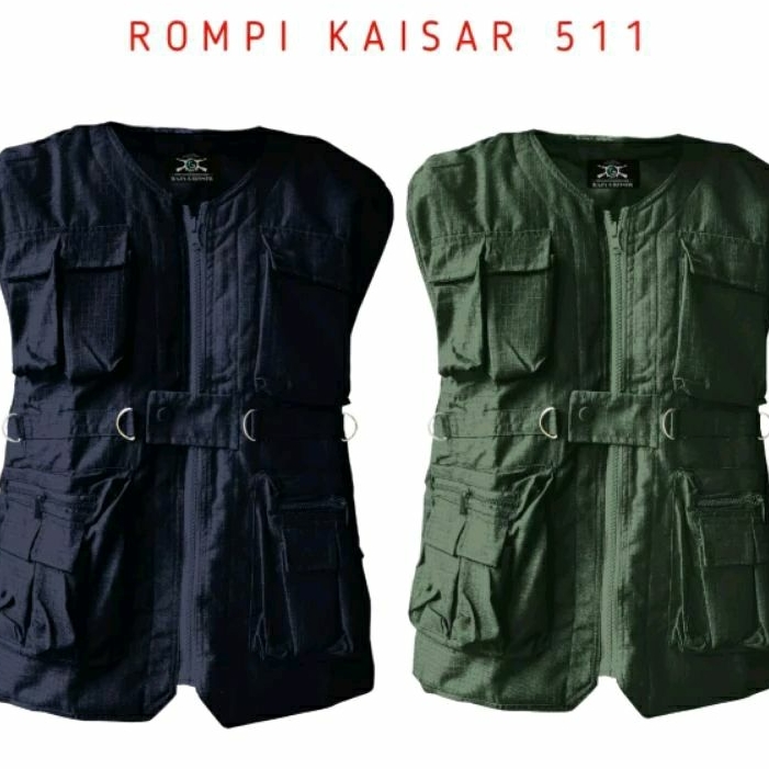 Rompi lapangan pria utdoor vest pria kekinian rompi kerja rompi lapangan TACTICAL 511