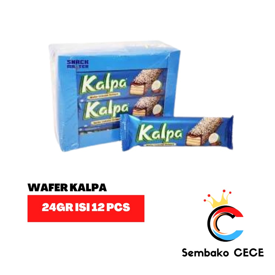 

Wafer Kalpa Coklat Kelapa 24Gr isi 12Pcs