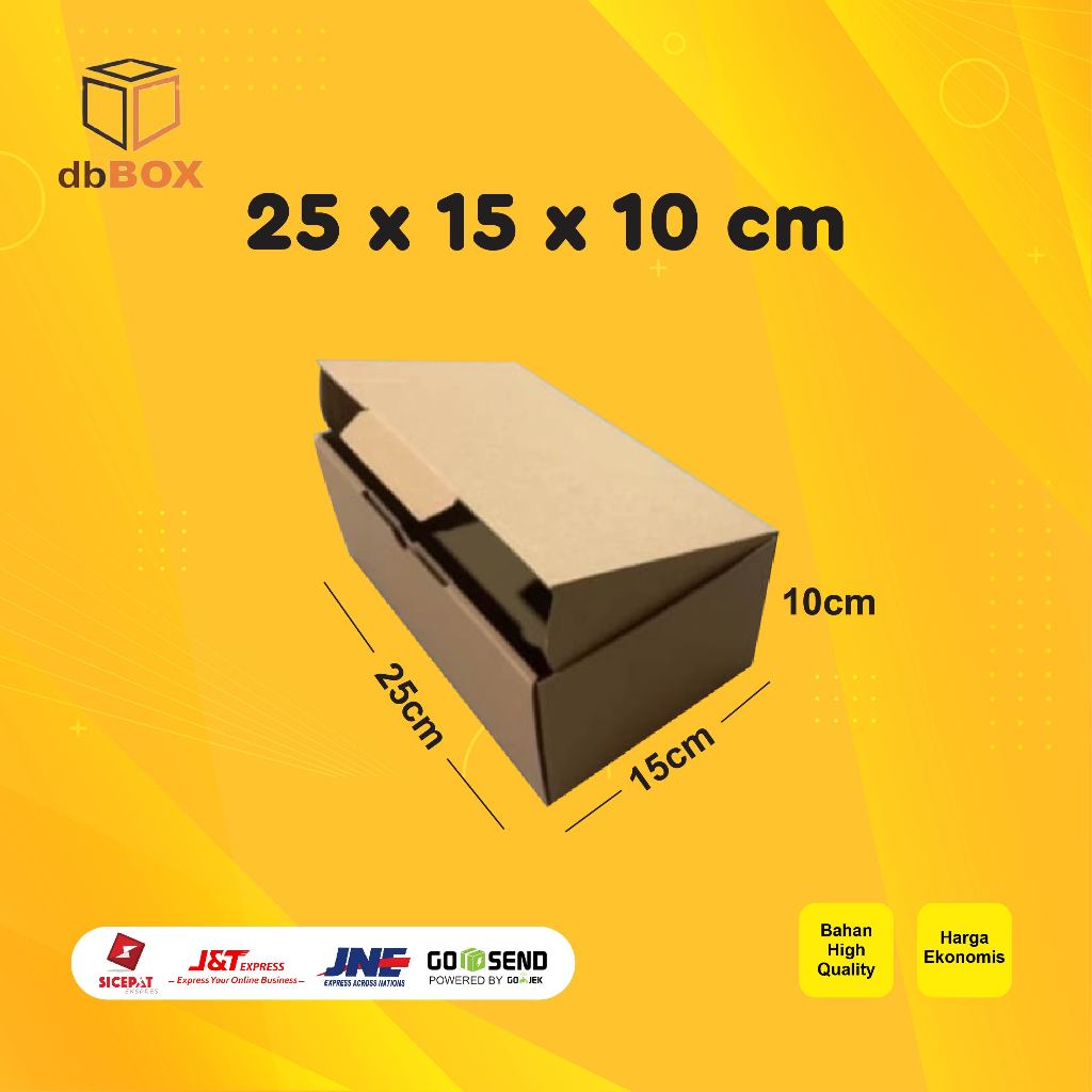 

Kardus 25x15x10 cm | Box Die Cut dan Easy Usage | Box Aksesories