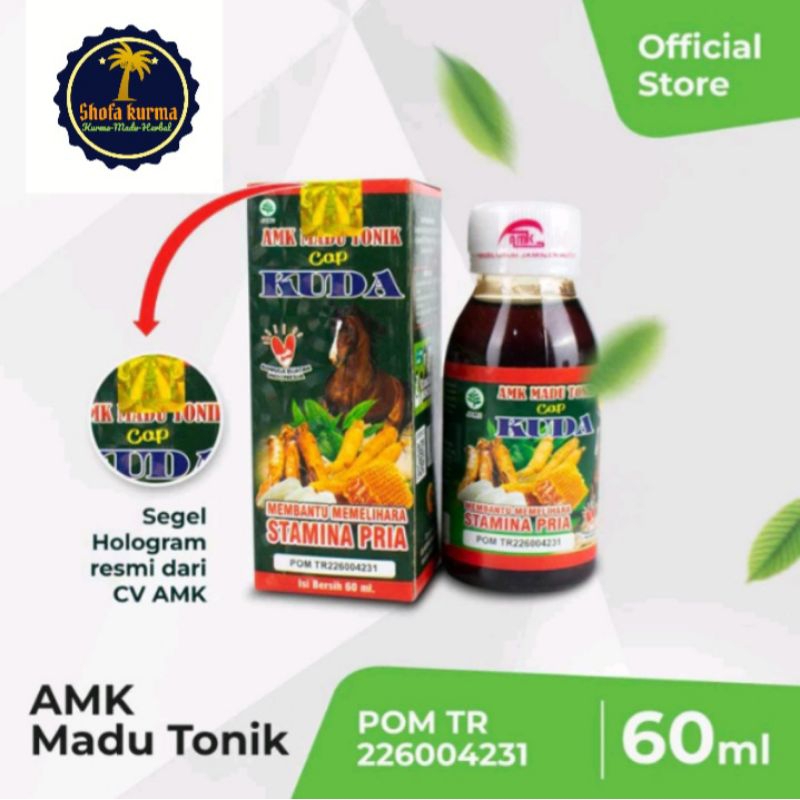 Madu Super Tonik Cap Kuda 6x—Madu Tonik Tahan Lama Original