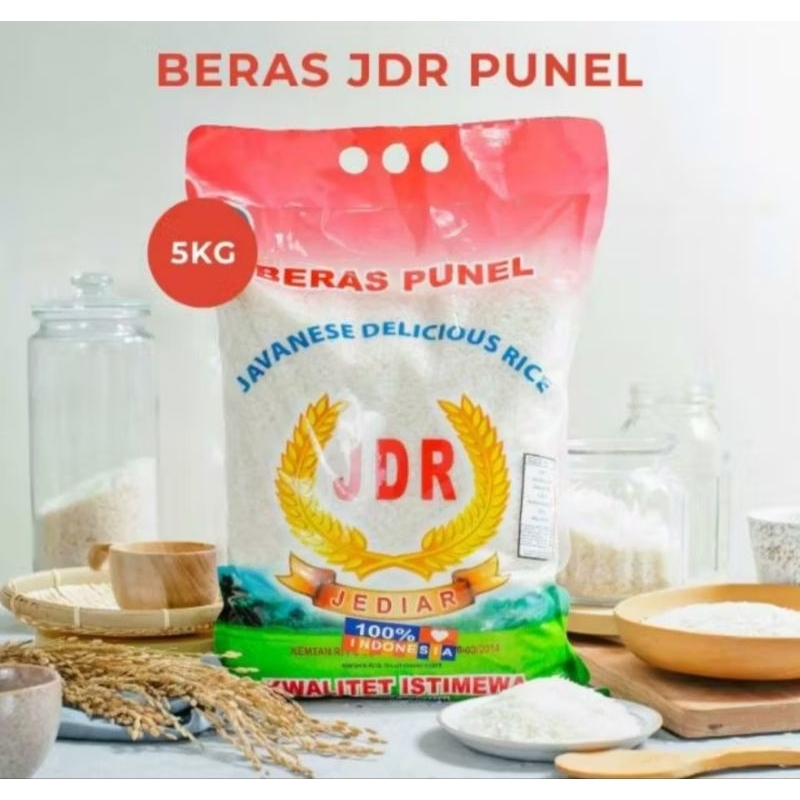 

JDR - Beras Rojolele Punel 5kg