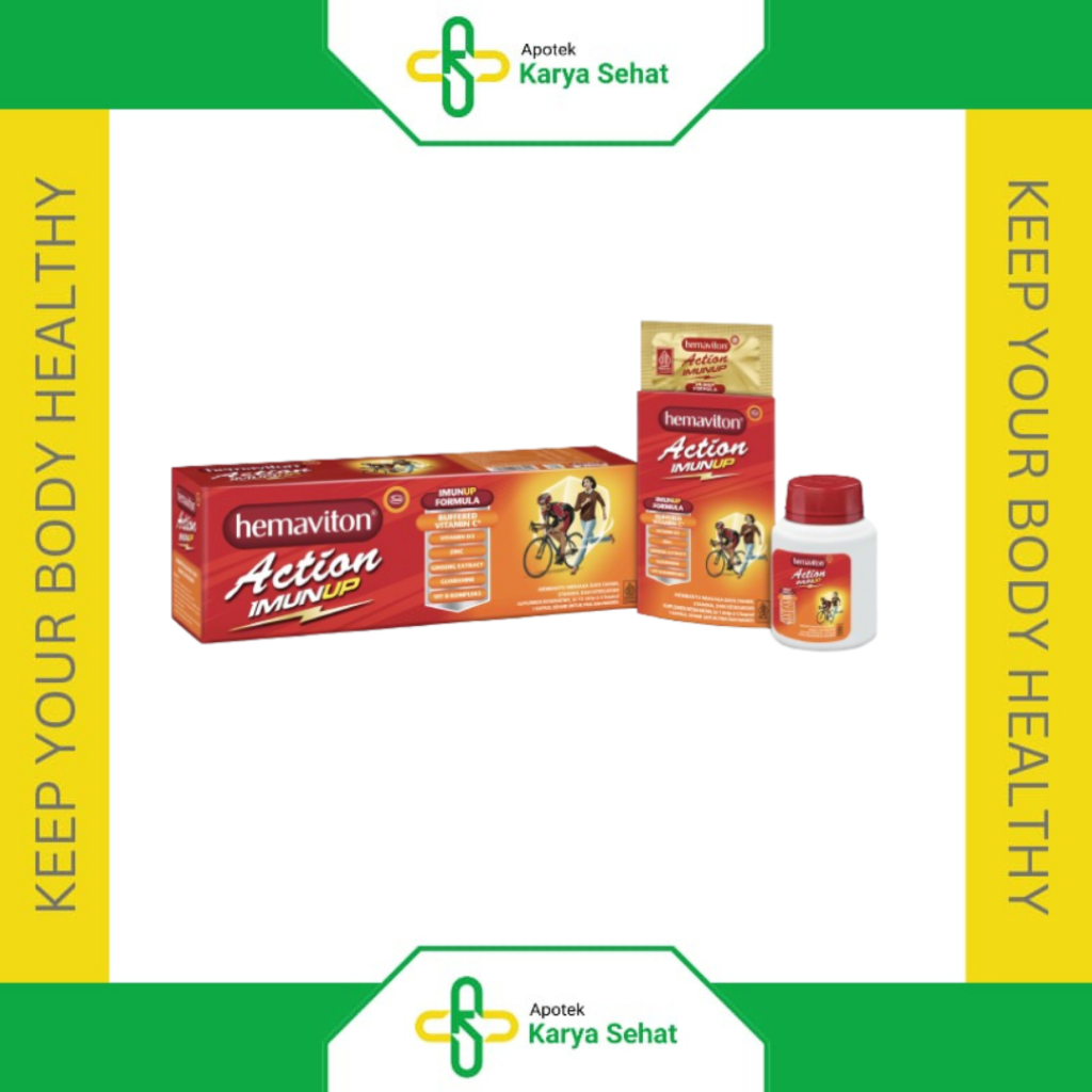

HEMAVITON ACTION IMUNUP KAPS (PER STRIP)