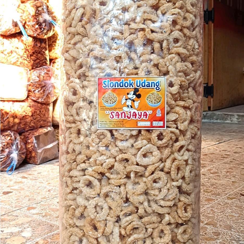 

Slondok Udang 1kg Gurih Crispy Khas/Lenting Udang 1kg Renyah Lezat/Keripik Rasa Udang Lezat Slondok Udang Crispy