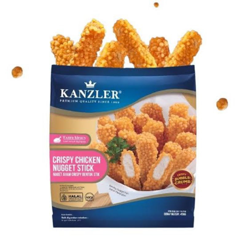 

Jual Kanzler Chicken Nugget Stick 450gr