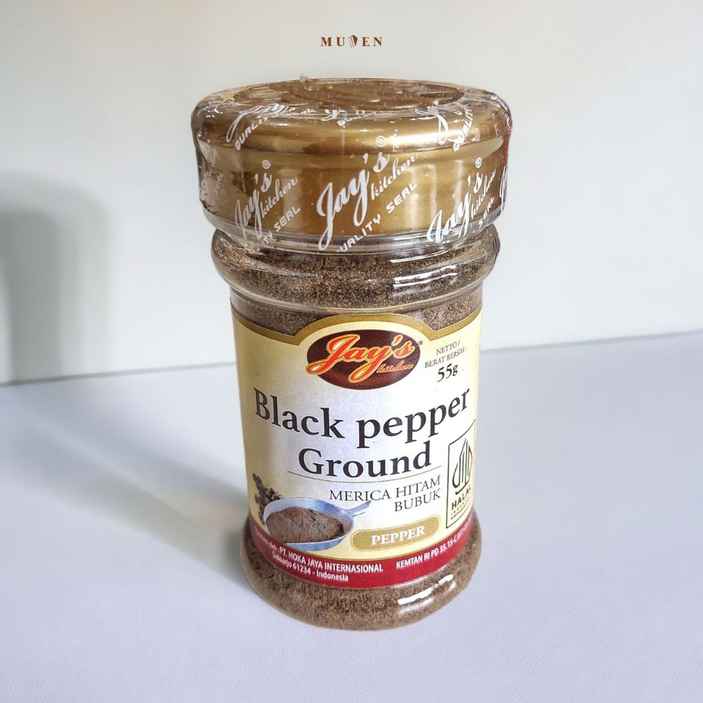 

JAYS KITCHEN BLACK PEPPER GROUND 55 GR