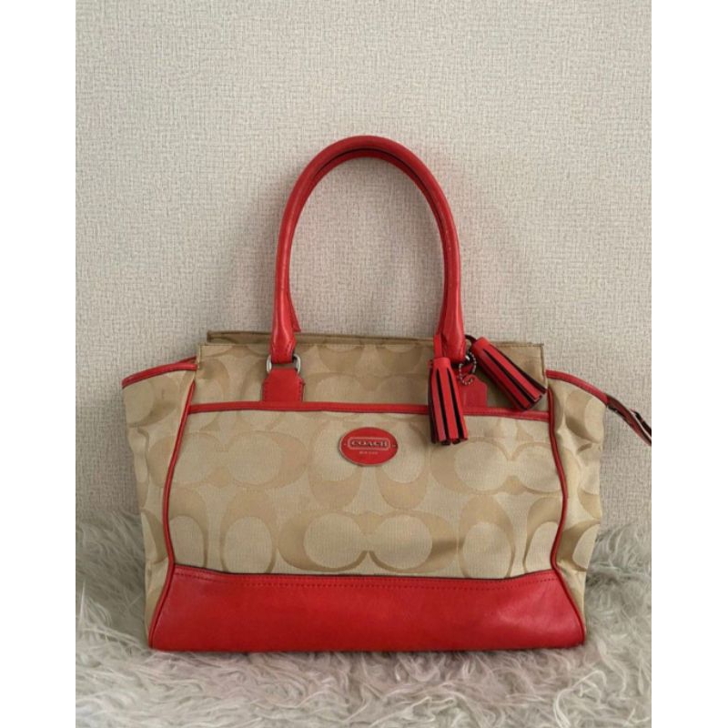 preloved Tas Coach Tote bag - Tas Coach Second