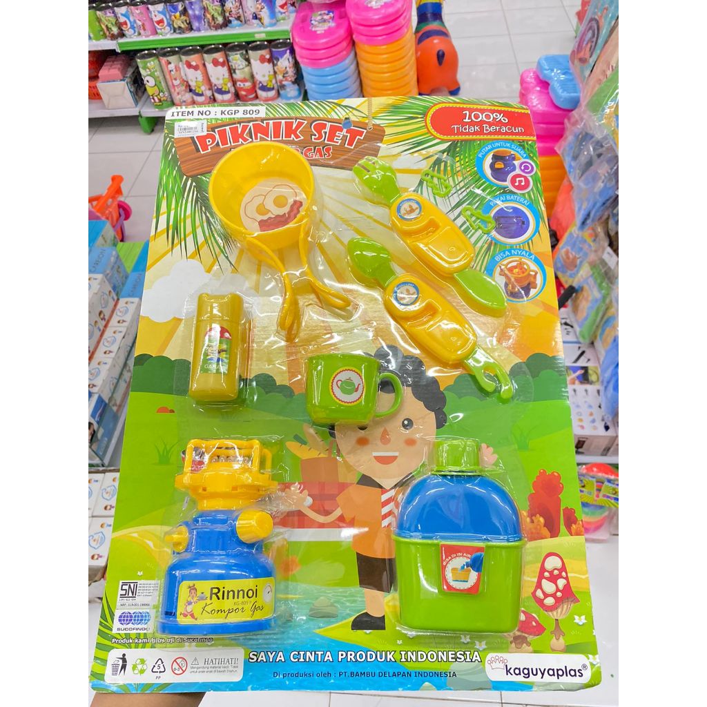 MAINAN PIKNIK SET/MAINAN CAMPING ANAK