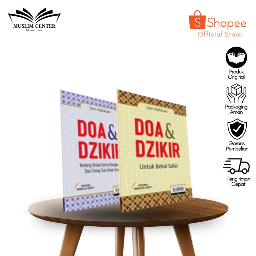 Buku Saku - Bacaan Shalat, Dzikir, Doa dan Bekal Safar Pustaka Imam Asy Syafii