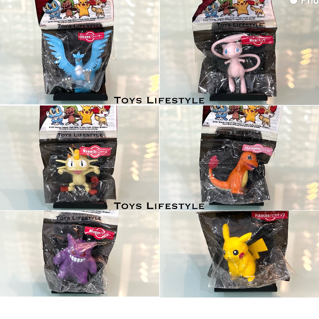 PAJANGAN POKEMON TAKARA TOMY MONCOLLE FRIENDS ORIGINAL
