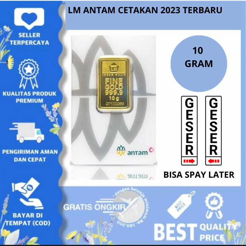 LM ANTAM 10 gram  bisa pakai [SPAYLATER]