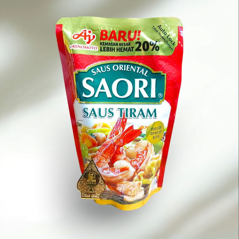 

AJINOMOTO SAORI Saus Oriental Tiram kemasan besar lebih hemat 20% 500ml, 1pcs