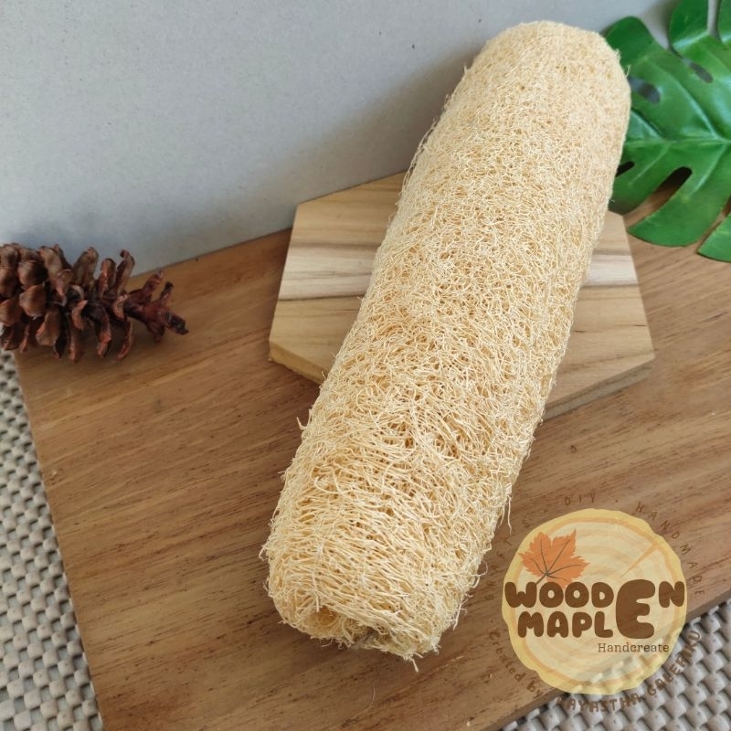 Luffa Sponge | Spons Luffa Natural | Luffa Spons Mandi | Gambas Oyong Blustru Loofah Organik