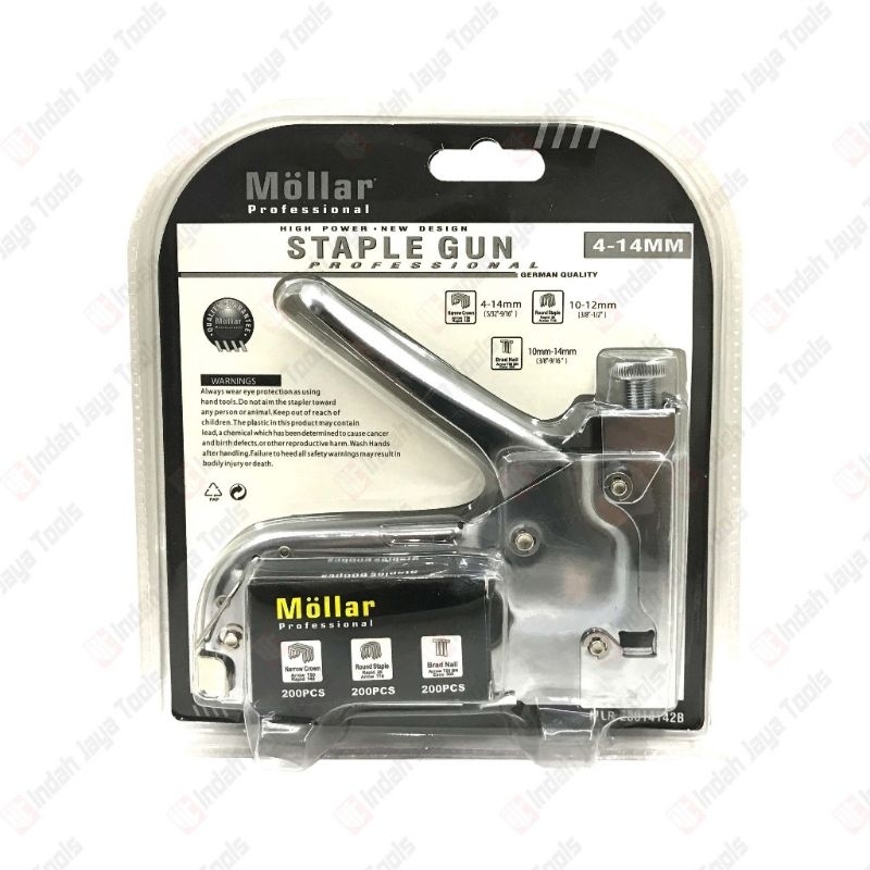 

STAPLER GUN TEMBAK TACKER STAPLES Stepler mollar 3in1 jok motor