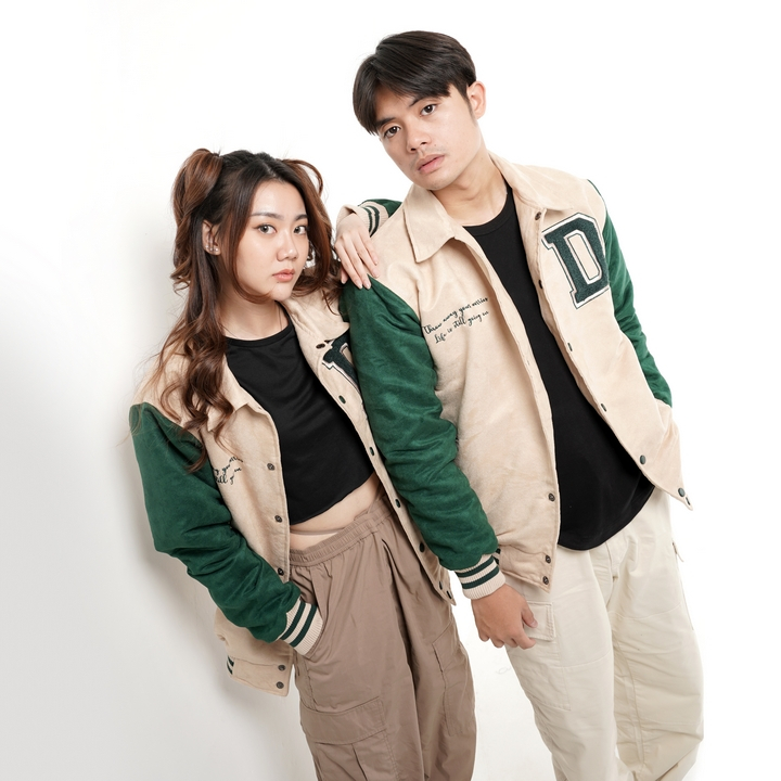 Dagadu Jacket Suede Varsity