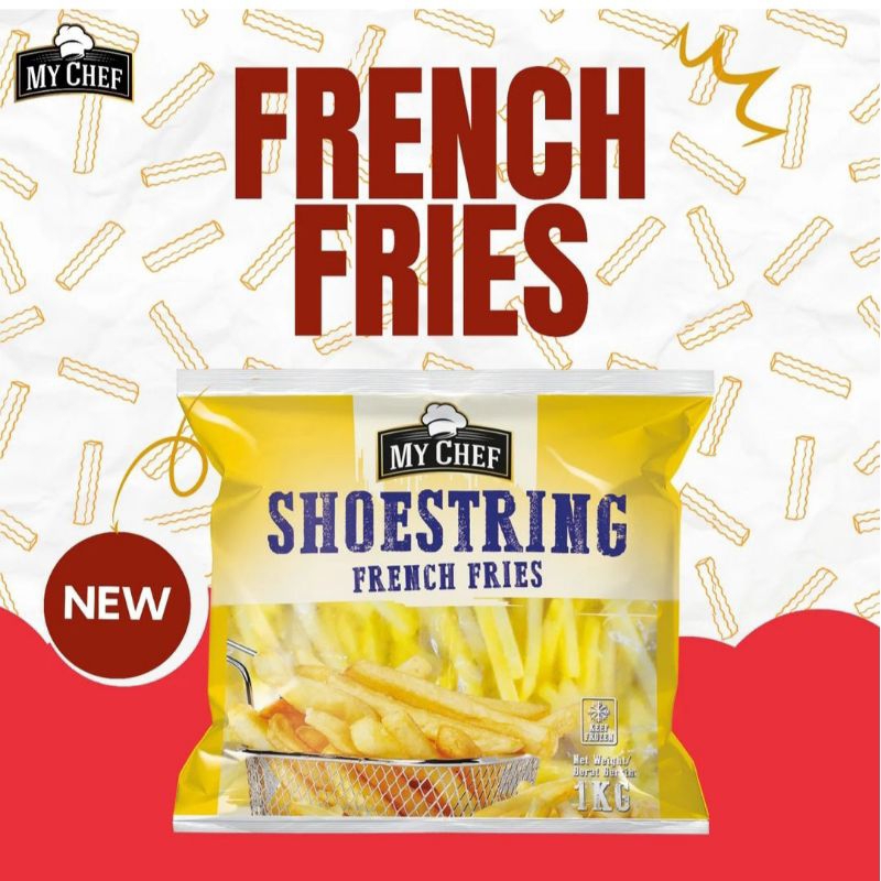 

MY CHEF KENTANG GORENG FRENCH FRIES 1Kg