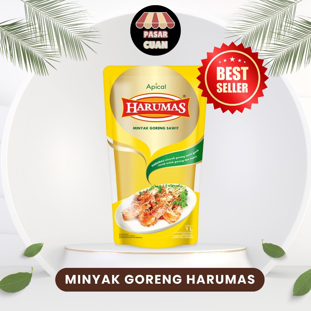 

Minyak Goreng Harumas 1L - Cooking Palm Oil