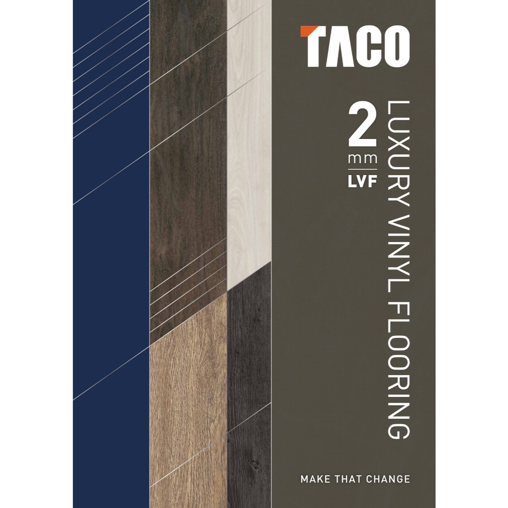 TACO Vynil 2mm - Luxury Vinyl Flooring - Lantai Kayu