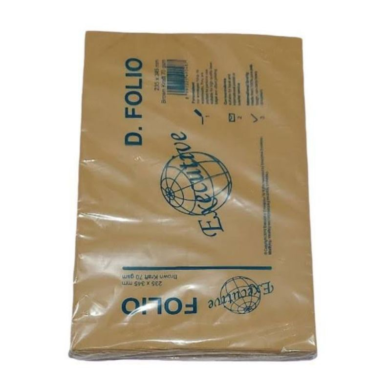 

Amplop Cokelat D Ukuran Folio