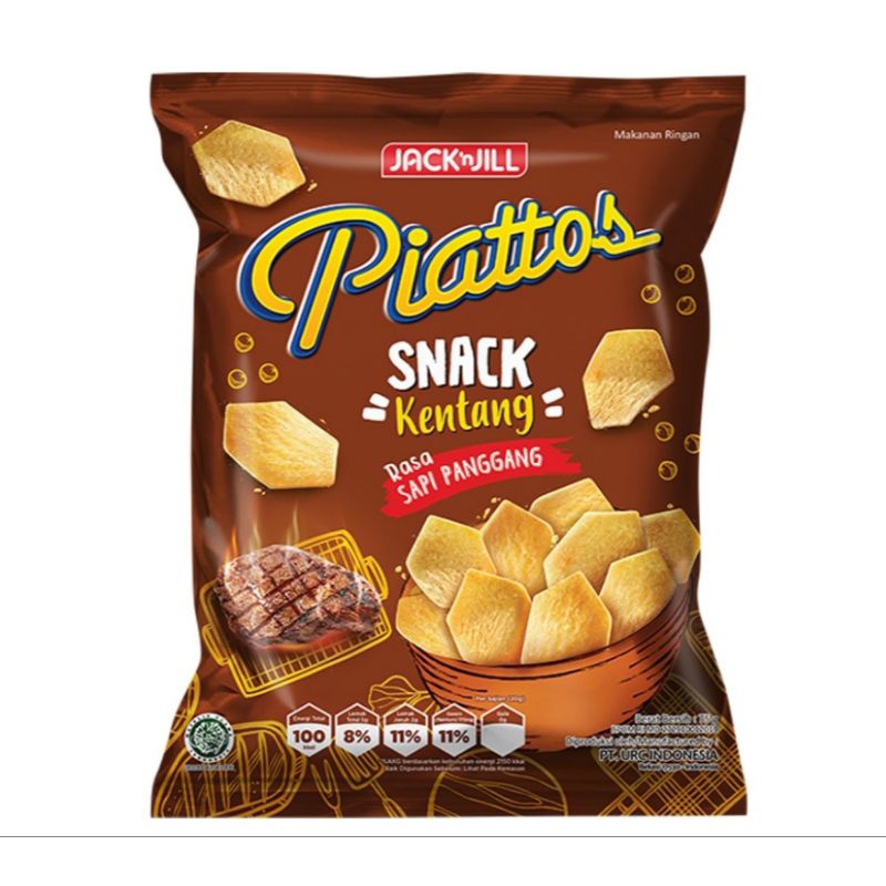 

Piattos Snack Kentang Sapi Panggang 68 g