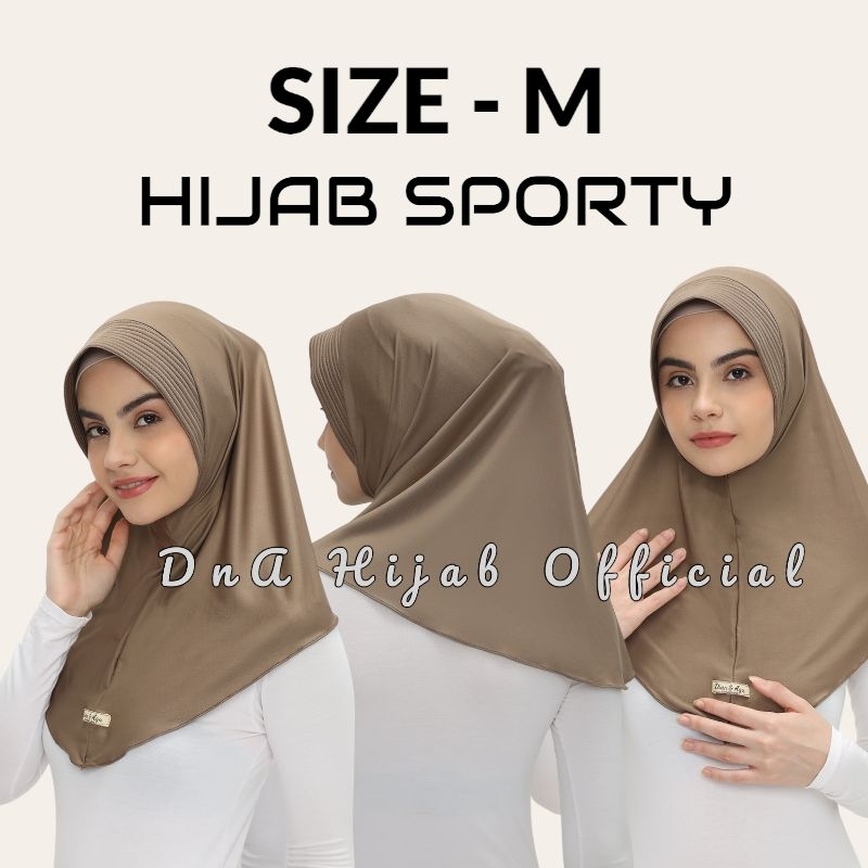 DnA Hijab - Full Warna Jilbab Sport Terbaru Jersey Premium