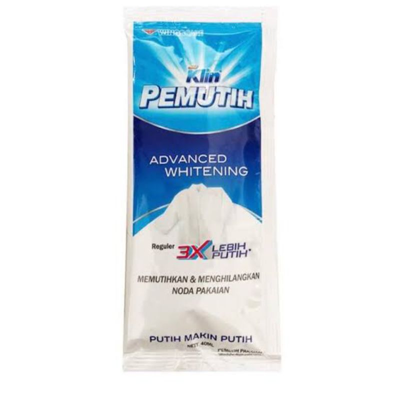 Soklin Pemutih Sachet Rencengan