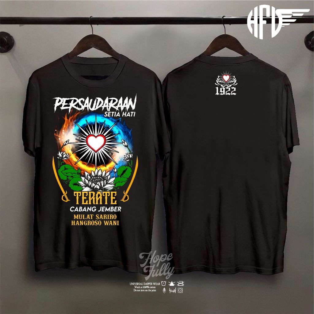 Kaos PSHT terate Cabang Jember Big family / Kaos Psht lawasan terlaris / Kaos PSHT premium quality b