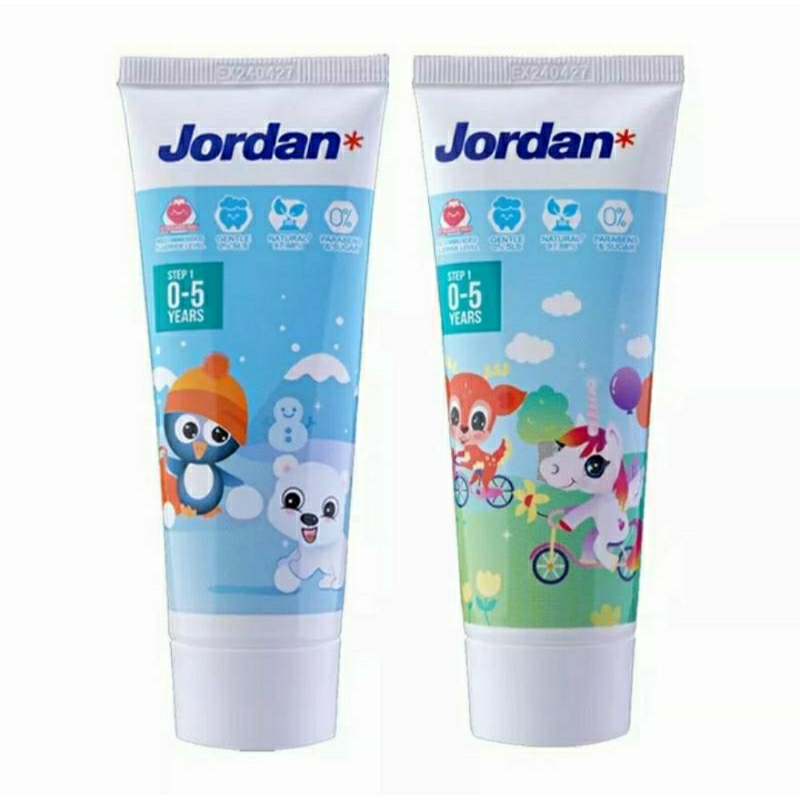 JORDAN TOOTHPASTE STEP 1