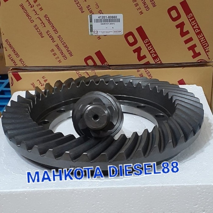 GIR SET GIGI GARDAN HT125 HT130 TEBAL GEAR SET GEARSET HT130 6X41