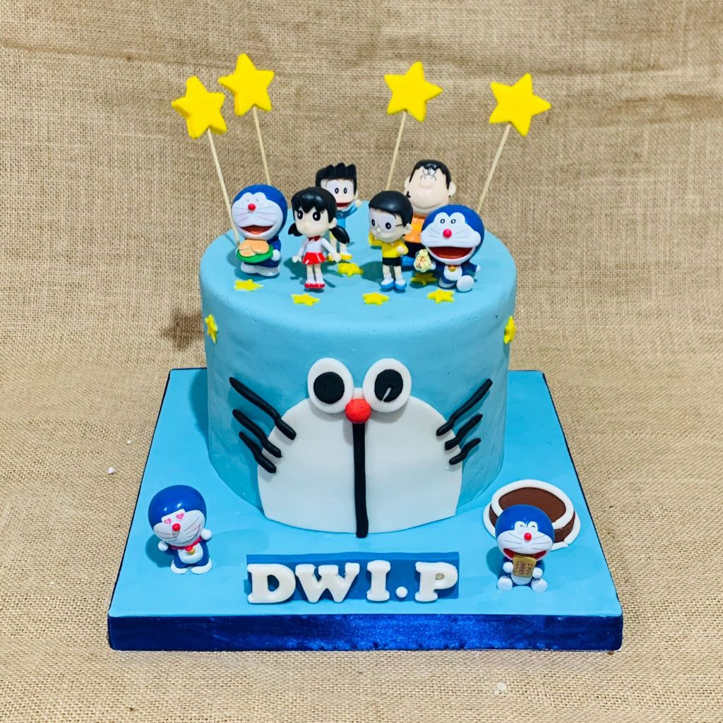 

Kue Ulang Tahun/Birthday Cake/Kue Ultah Tema Doraemon/Kue Birthday Jakarta