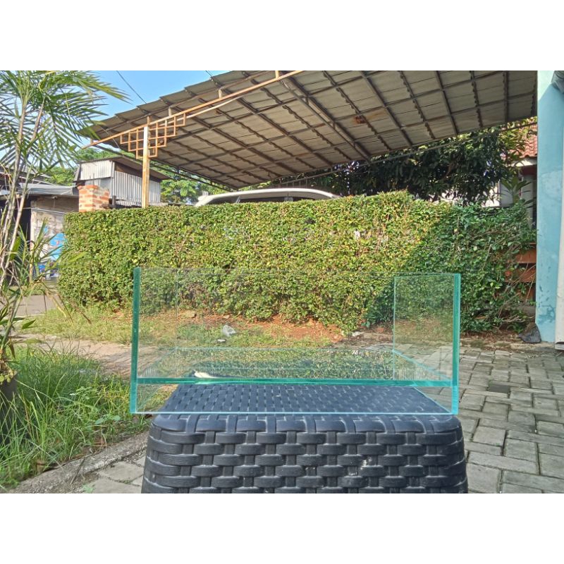 AQUARIUM SHALLOW TANK ukuran 29x19x13