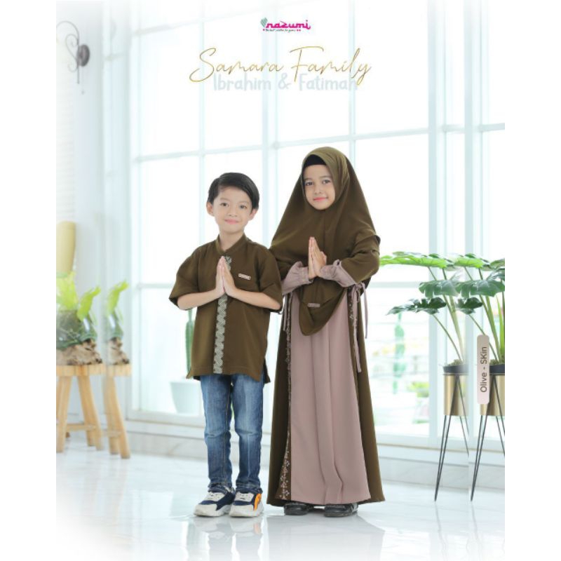 Gamis Fatimah kids by Nazumi
