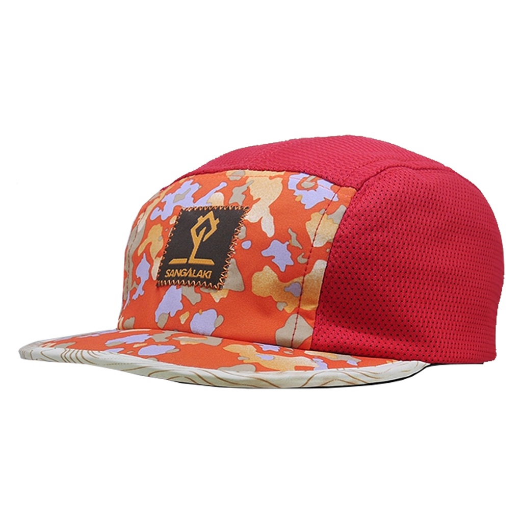 Topi SANGALAKI NB Sportcap Square Red Orange Camo