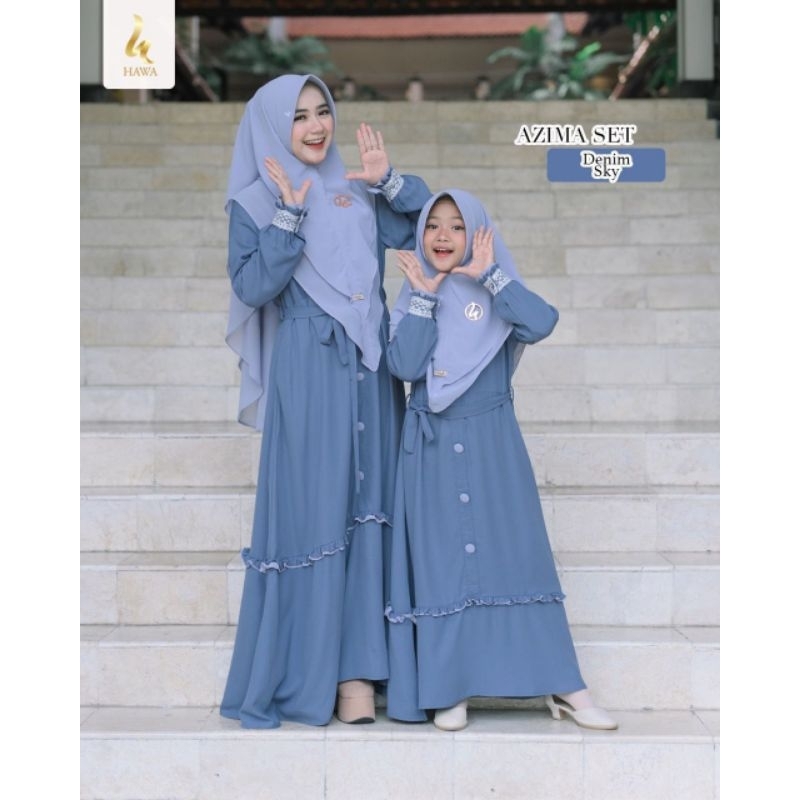 Azima Girl set Khimar by Hawa