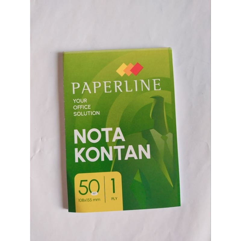 

Nota Kontan Paperline 25 Lembar Rangkap 1ply, 2ply dan 3ply ( Kecil )