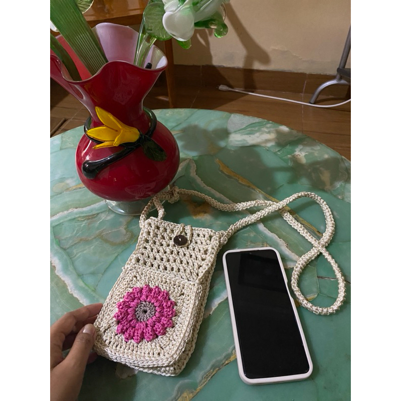 Tas HP selempang Unik Kuat Kokoh Murah Original handmade