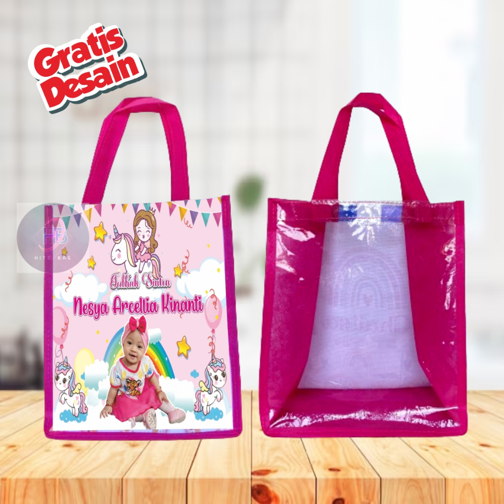 

TAS ULTAH POTRAIT MIX MIKA / Tas Ulang TahunPotrait Kombinasi mika/ Tas Ulang Tahun Custom/Tas Ultah Murah/Goodie bag murah/Goodie bag karakter/Goodie bag custom/Tas ultah kuda poni/Tas ultah Freefire/Tas ultah Barbie/Tas Ultah Kartun
