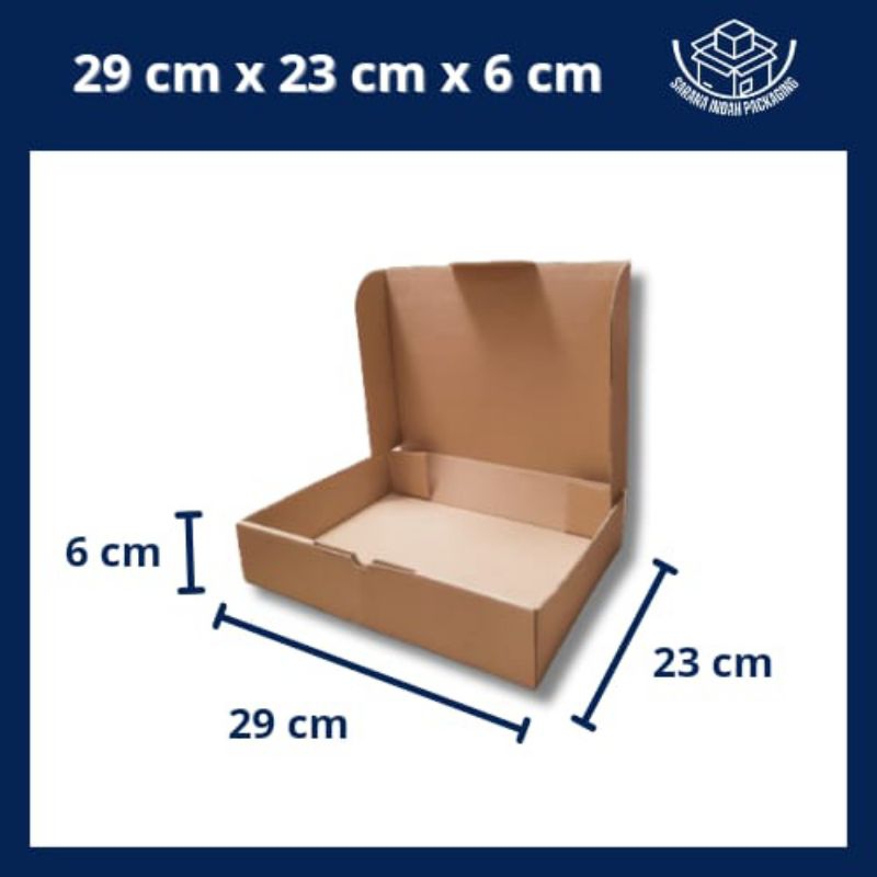 

(5 pcs) Kardus Die Cut Hampers Box, Gift Box, Box Pizza, Dus Packaging dll 29x23x6 cm