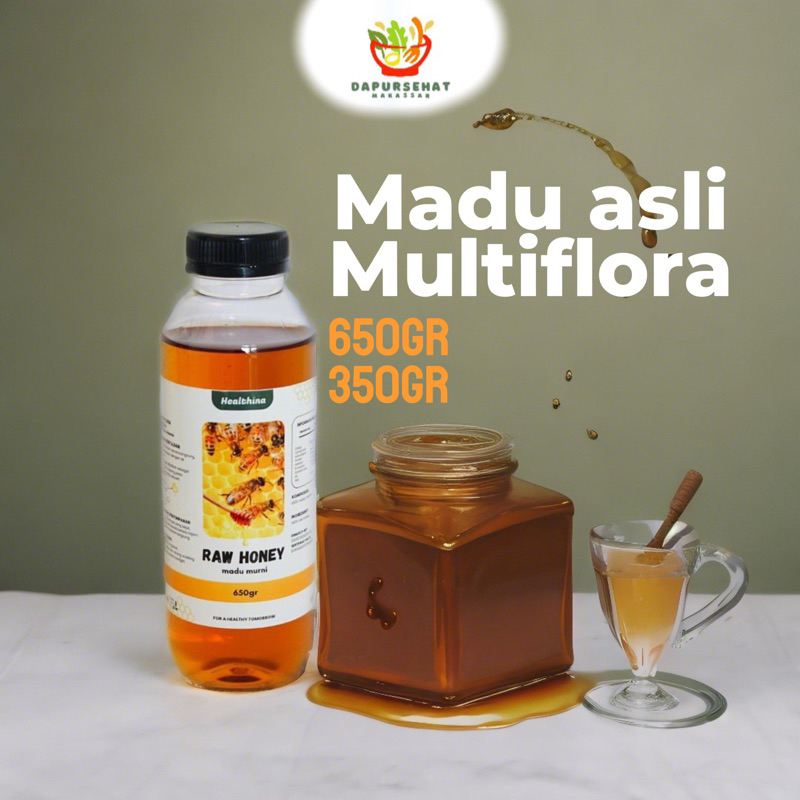 

Madu Asli | Madu Murni 350 gr raw honey Safiya Herbal Premium Original super food