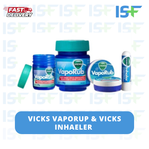 ISF Vicks VapoRub Gosok Anak Vapo Rub Vick Balsem & Viks Inhaler