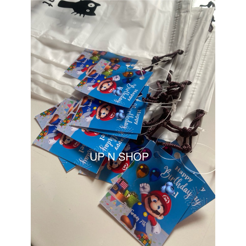

Pouch+card nama ultah TANPA ISI snack