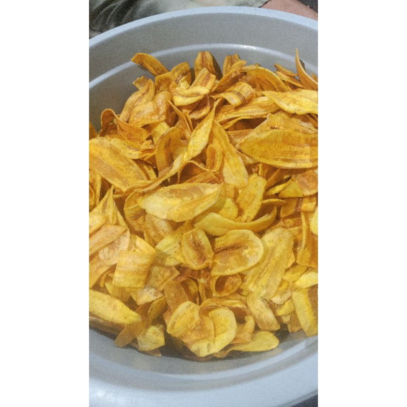 

Kripik Krikit Kripik pisang Rasa manis 100gram