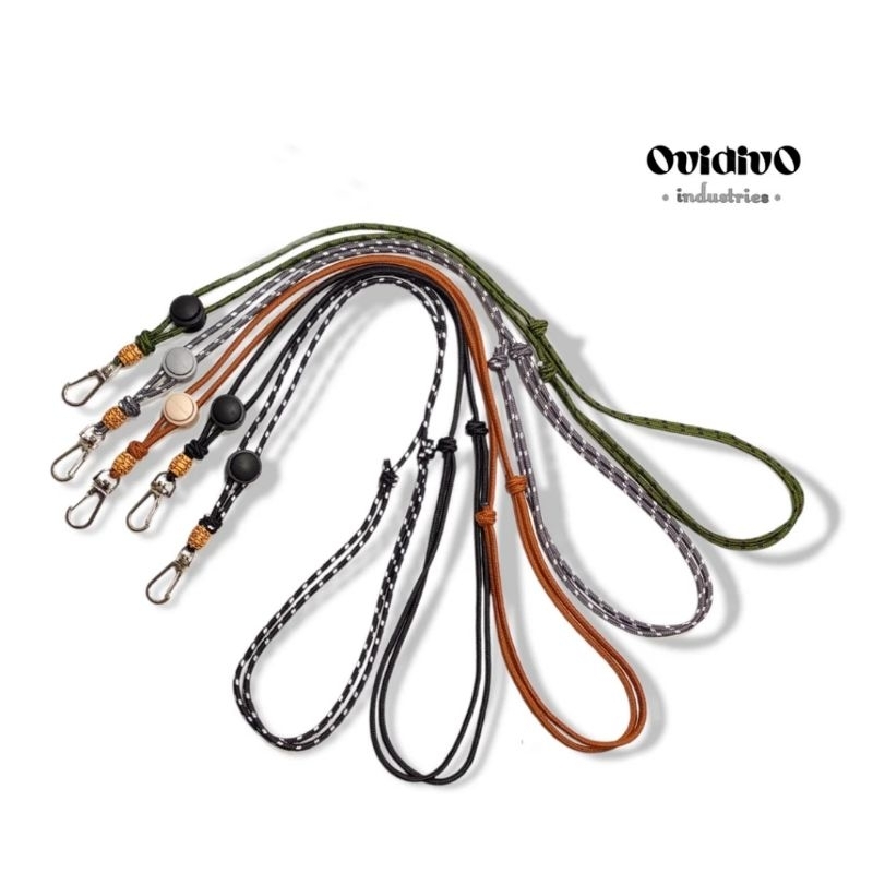 

Lanyard ID card Adjustable tali gantungan Universal