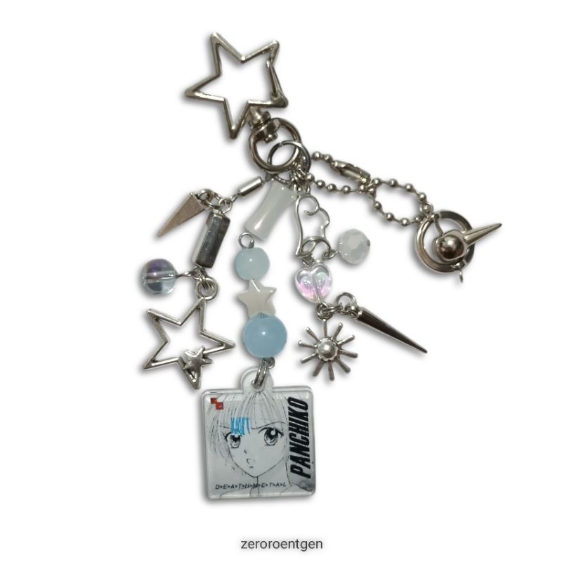 panchiko deathmetal keychain gantungan kunci bag charm by zero roentgen