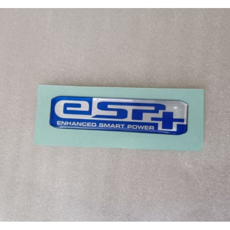 Stiker emblem esp+ plus biru honda beat vario scoopy pcx timbul vario beat adv scoopy