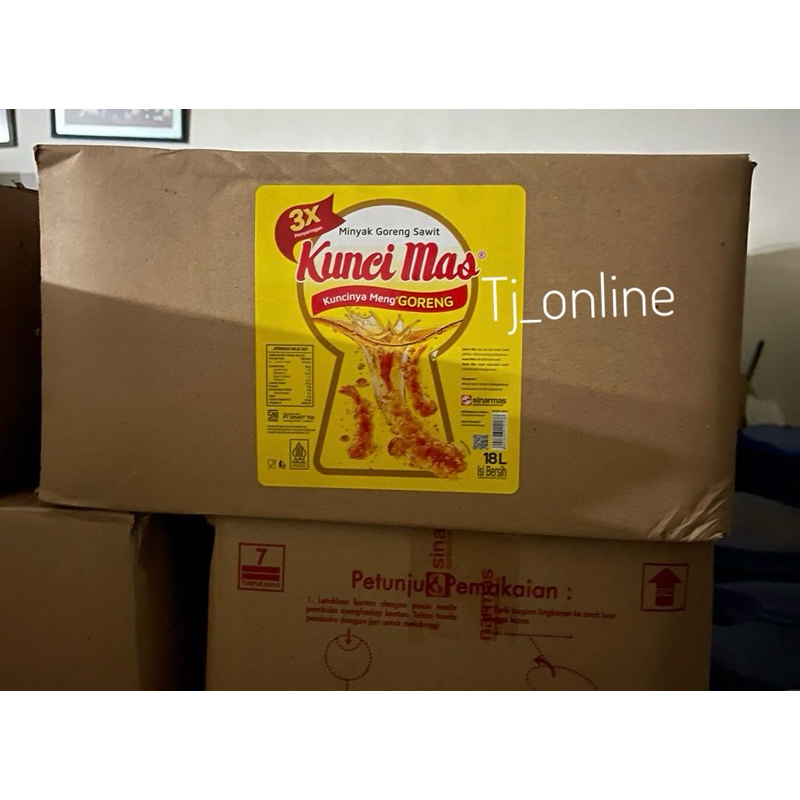 

Minyak Goreng Kunci Mas 18L jerigen