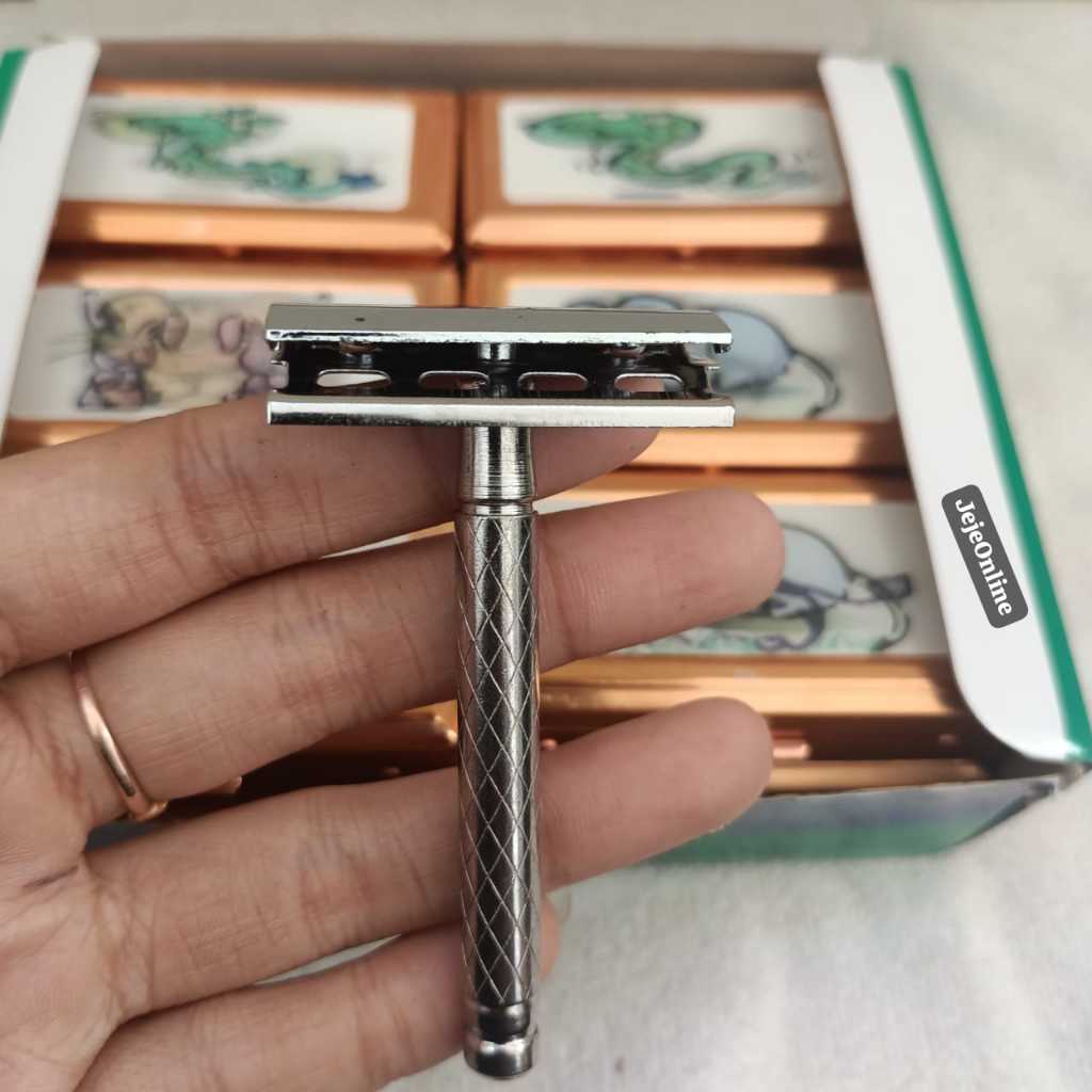 ❤ JEJEONLINE ❤  PISAU CUKUR KUMIS JADUL/PISAU CUKUR JENGGOT JADUL H-8