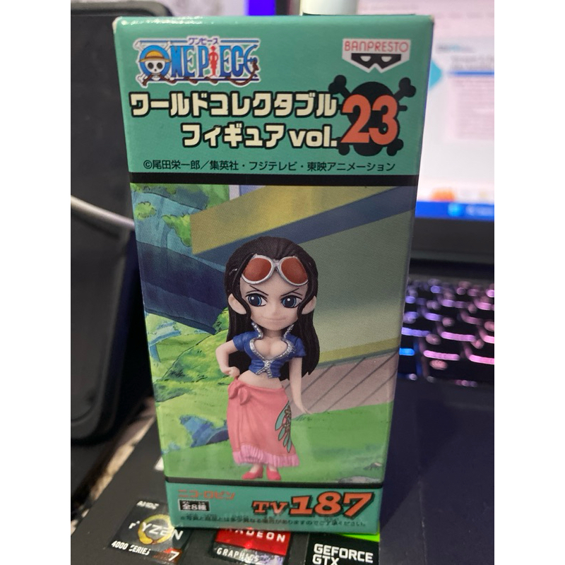 NICO ROBIN WCF VOL 23 ORIGINAL ACTION FIGURE BANPRESTO MISB