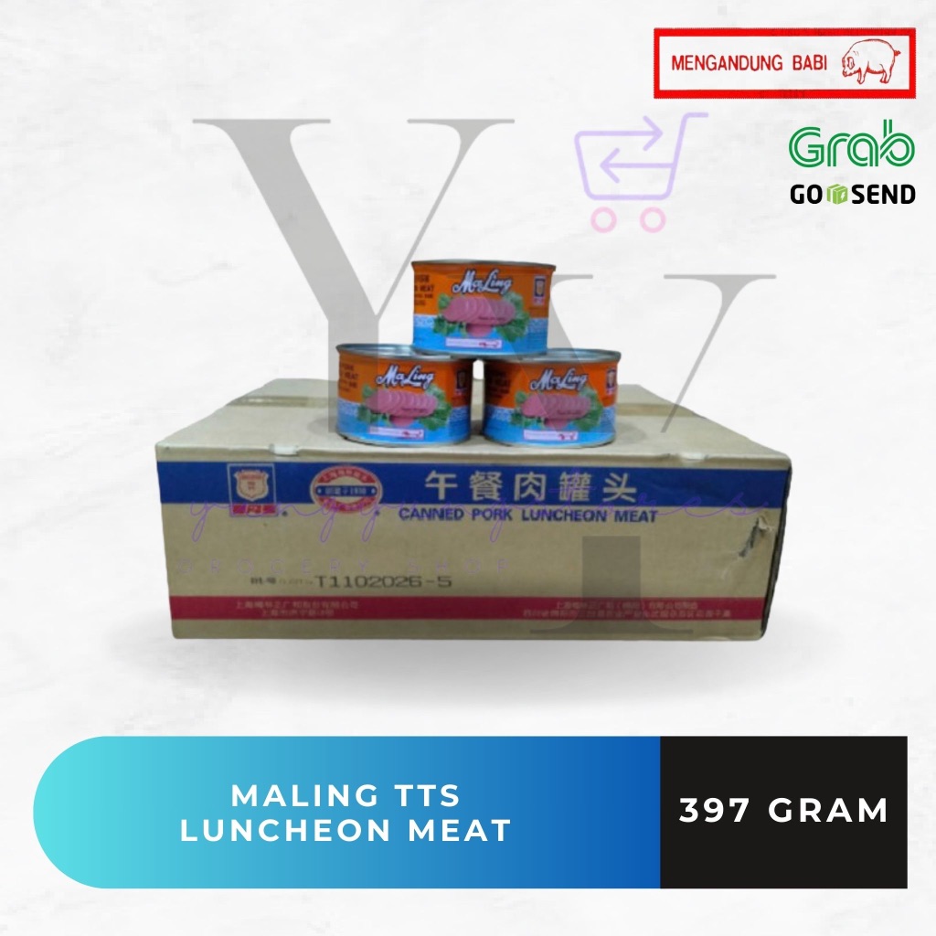 

1 Dus Isi 24 Kaleng Ham Maling TTS / Pork Luncheon Meat 397 Gram