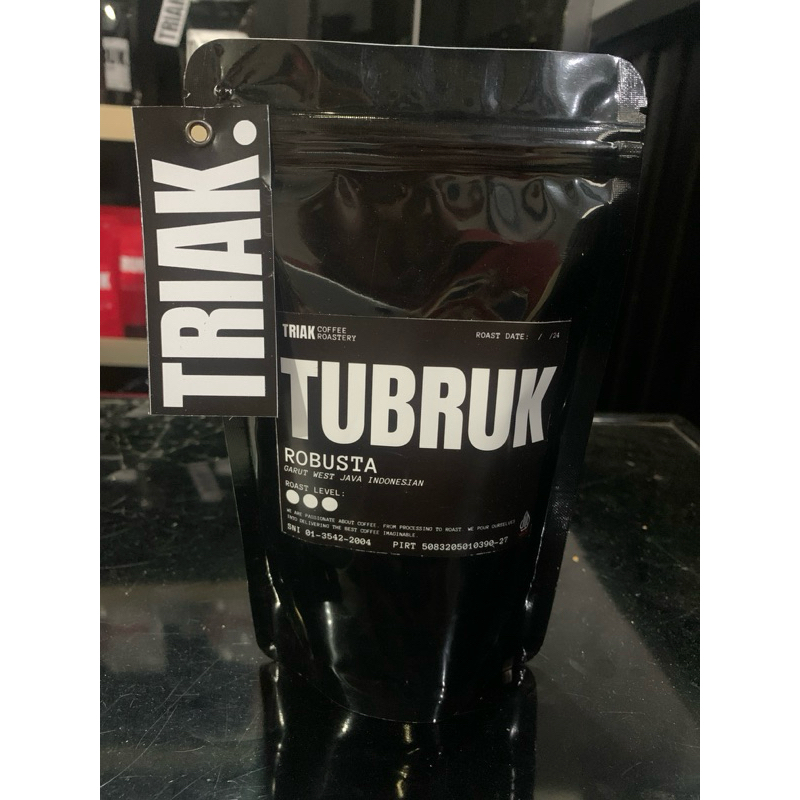 

kopi robusta tubruk