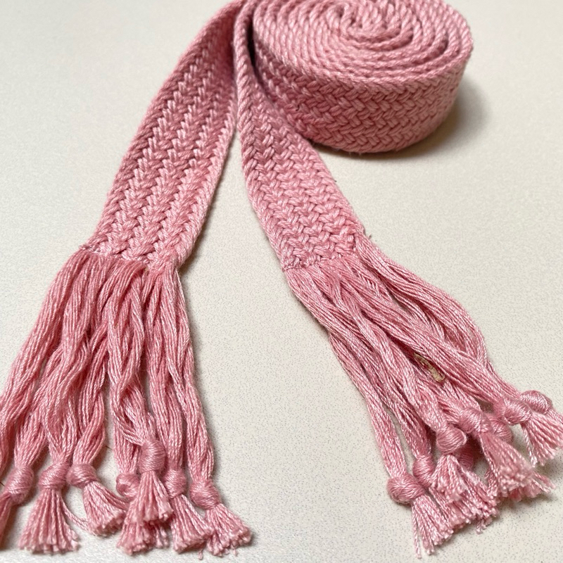 webbing tali tas katun,selempang tali tas kepang